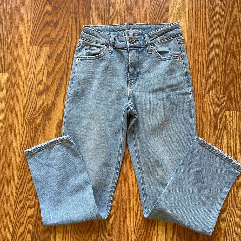 Wild Fable High Rise Straight Ankke Jeans